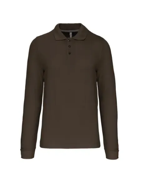 POLO DE HOMEM - 220gr/m2 - MANGA COMPRIDA