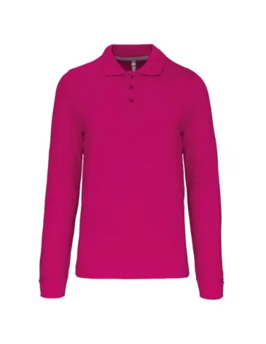 POLO DE HOMEM - 220gr/m2 - MANGA COMPRIDA
