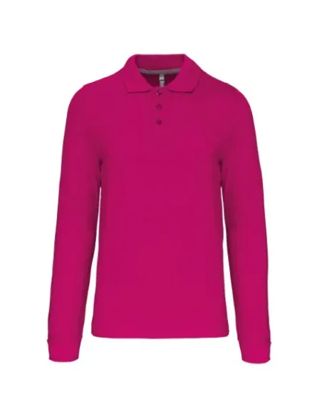 POLO DE HOMEM - 220gr/m2 - MANGA COMPRIDA