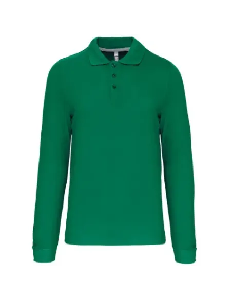 POLO DE HOMEM - 220gr/m2 - MANGA COMPRIDA