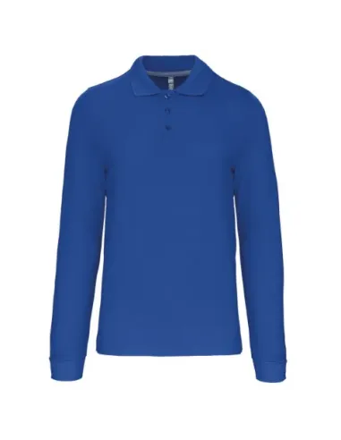 POLO DE HOMEM - 220gr/m2 - MANGA COMPRIDA