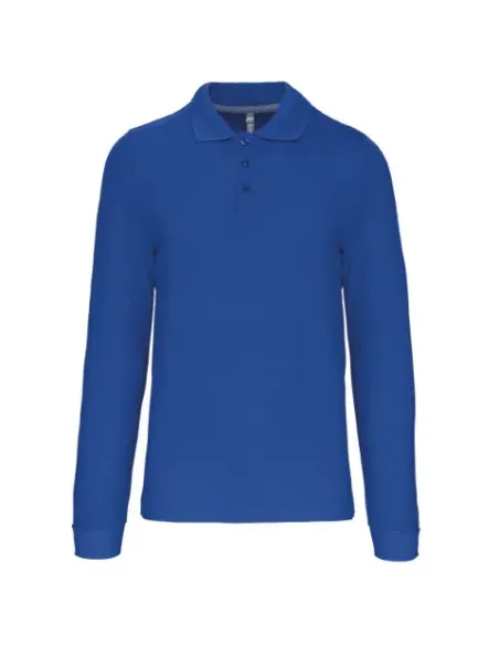 POLO DE HOMEM - 220gr/m2 - MANGA COMPRIDA