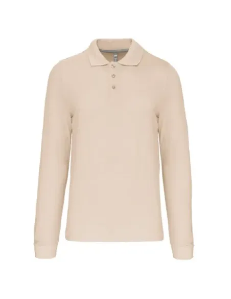 POLO DE HOMEM - 220gr/m2 - MANGA COMPRIDA