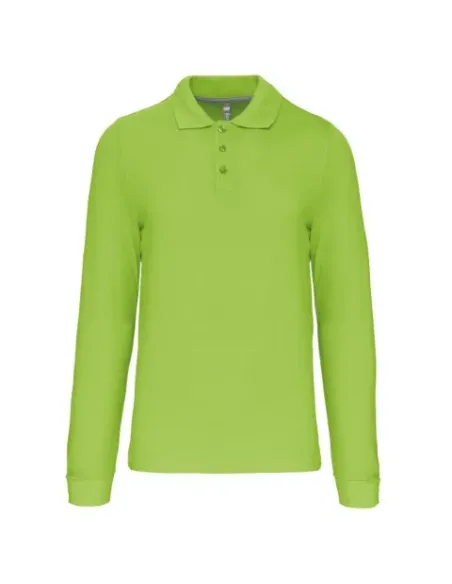 POLO DE HOMEM - 220gr/m2 - MANGA COMPRIDA