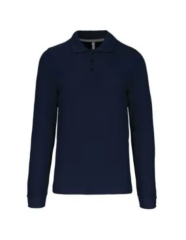 POLO DE HOMEM - 220gr/m2 - MANGA COMPRIDA