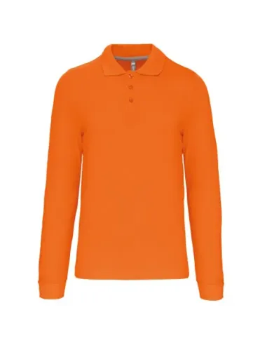 POLO DE HOMEM - 220gr/m2 - MANGA COMPRIDA