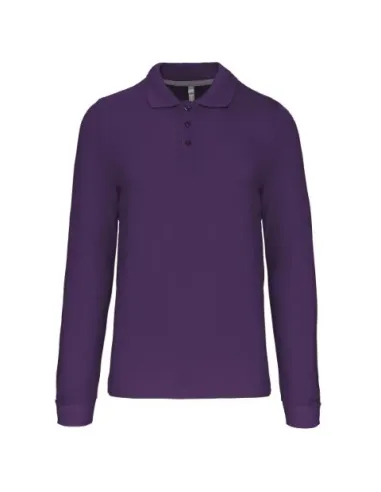 POLO DE HOMEM - 220gr/m2 - MANGA COMPRIDA