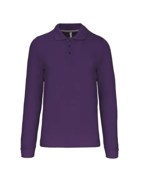 POLO DE HOMEM - 220gr/m2 - MANGA COMPRIDA
