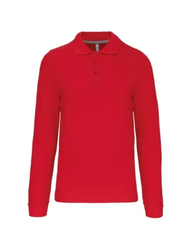 POLO DE HOMEM - 220gr/m2 - MANGA COMPRIDA