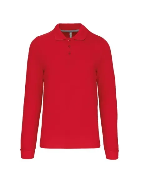 POLO DE HOMEM - 220gr/m2 - MANGA COMPRIDA