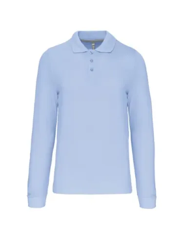 POLO DE HOMEM - 220gr/m2 - MANGA COMPRIDA