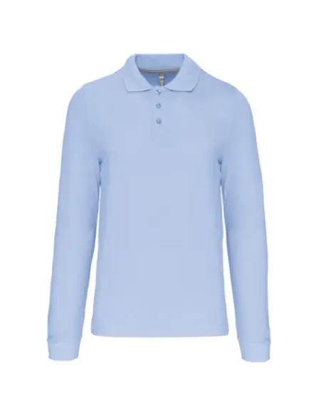 POLO DE HOMEM - 220gr/m2 - MANGA COMPRIDA