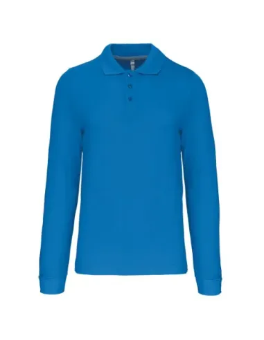 POLO DE HOMEM - 220gr/m2 - MANGA COMPRIDA