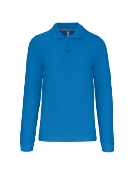 POLO DE HOMEM - 220gr/m2 - MANGA COMPRIDA