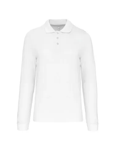 POLO DE HOMEM - 220gr/m2 - MANGA COMPRIDA