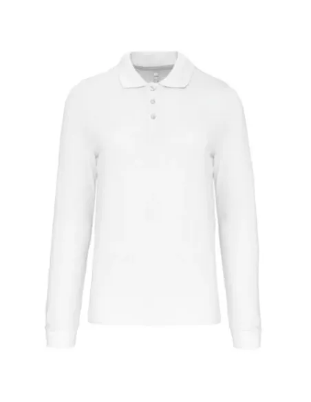 POLO DE HOMEM - 220gr/m2 - MANGA COMPRIDA
