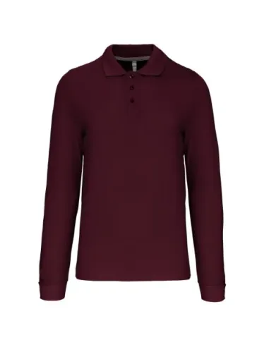 POLO DE HOMEM - 220gr/m2 - MANGA COMPRIDA