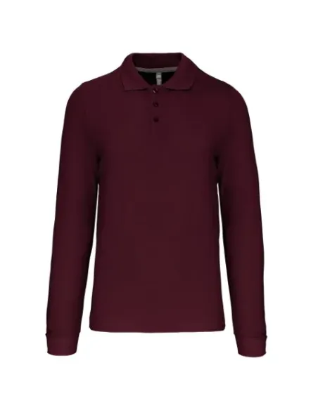 POLO DE HOMEM - 220gr/m2 - MANGA COMPRIDA