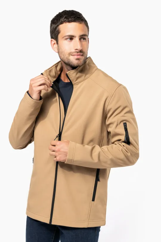 Casaco softshell de homem 3 camadas - 300gr/m2