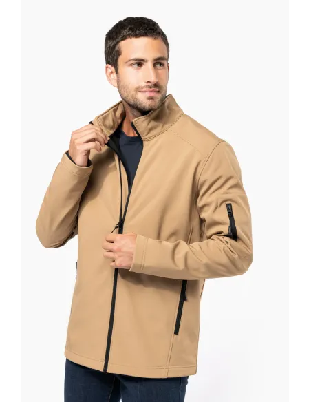 Casaco softshell de homem 3 camadas - 300gr/m2