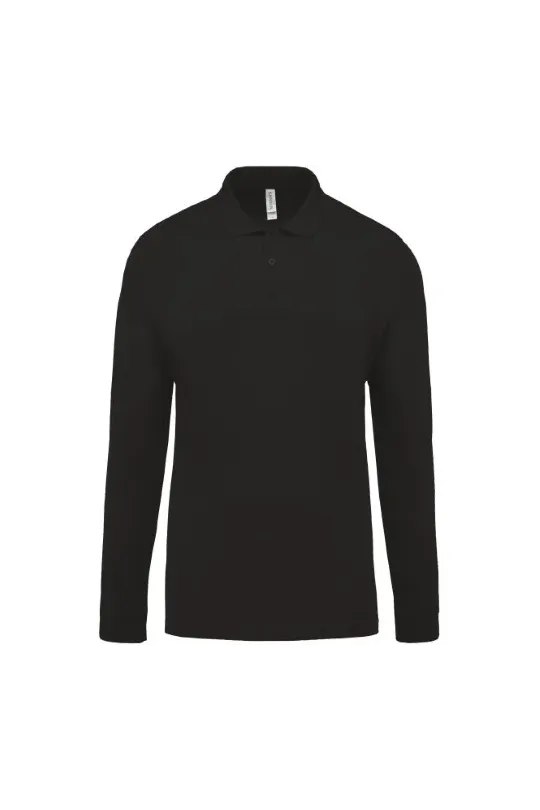 POLO DE HOMEM - 180gr/m2 - MANGA COMPRIDA 2