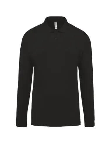 POLO DE HOMEM - 180gr/m2 - MANGA COMPRIDA