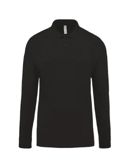 POLO DE HOMEM - 180gr/m2 - MANGA COMPRIDA