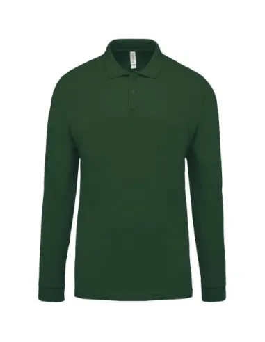 POLO DE HOMEM - 180gr/m2 - MANGA COMPRIDA