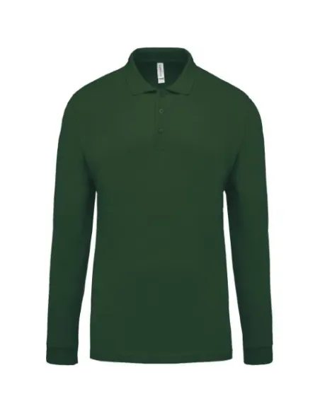 POLO DE HOMEM - 180gr/m2 - MANGA COMPRIDA