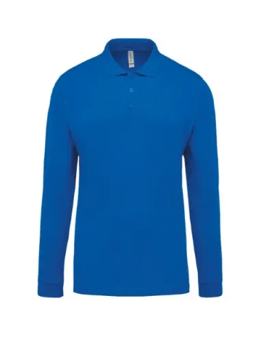 POLO DE HOMEM - 180gr/m2 - MANGA COMPRIDA