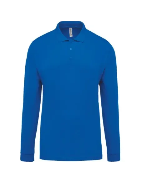 POLO DE HOMEM - 180gr/m2 - MANGA COMPRIDA