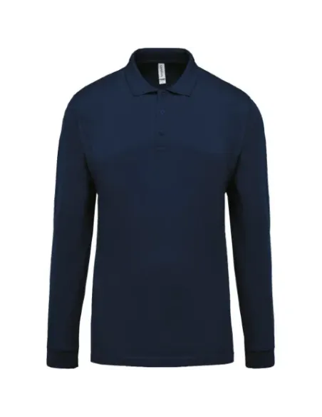POLO DE HOMEM - 180gr/m2 - MANGA COMPRIDA
