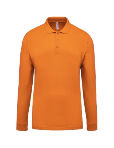 POLO DE HOMEM - 180gr/m2 - MANGA COMPRIDA