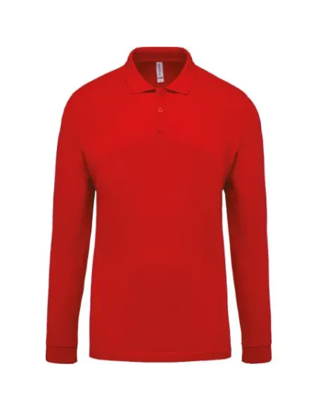 POLO DE HOMEM - 180gr/m2 - MANGA COMPRIDA