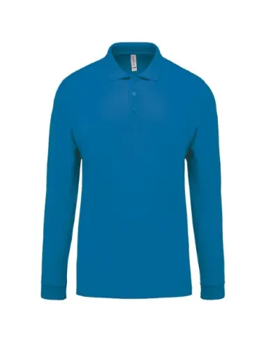 POLO DE HOMEM - 180gr/m2 - MANGA COMPRIDA