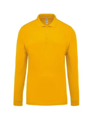 POLO DE HOMEM - 180gr/m2 - MANGA COMPRIDA