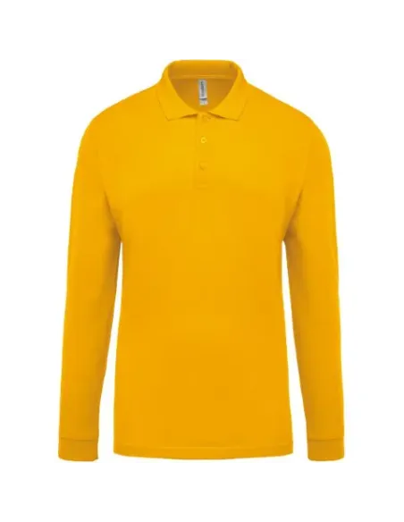 POLO DE HOMEM - 180gr/m2 - MANGA COMPRIDA