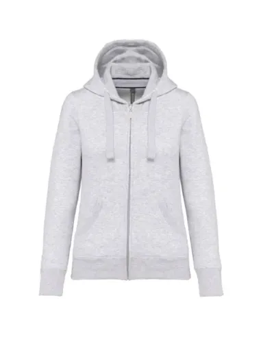 CASACO SENHORA  COM CAPUZ E FECHO - 300gr/m2