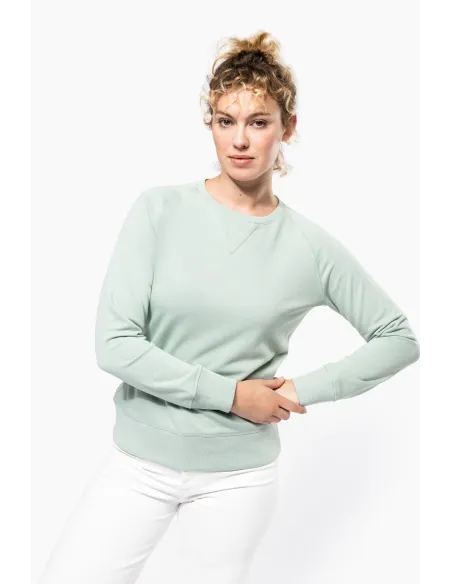 Sweatshirt de senhora  -  BIO mangas raglan - 300gr/m2