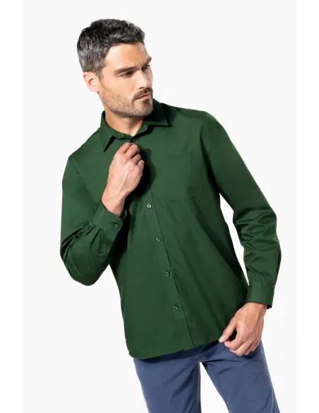 Camisa Homem  manga comprida 100-110gr/m2
