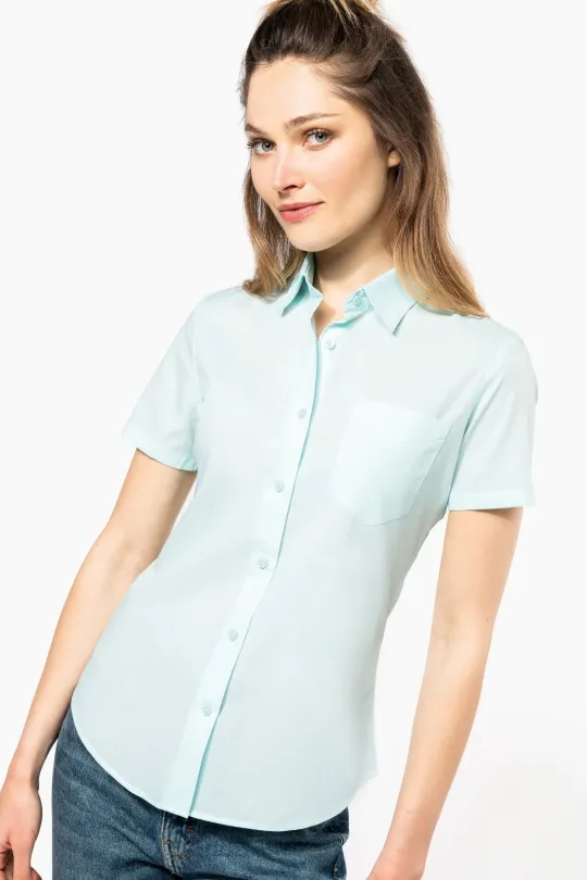 Camisa senhora manga curta - 100-110gr/m2