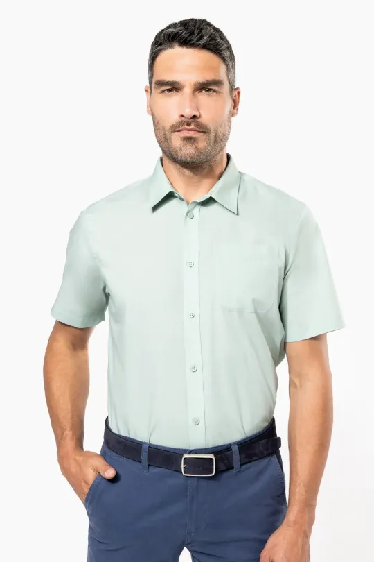 Camisa homem manga curta -  100-110gr/m2