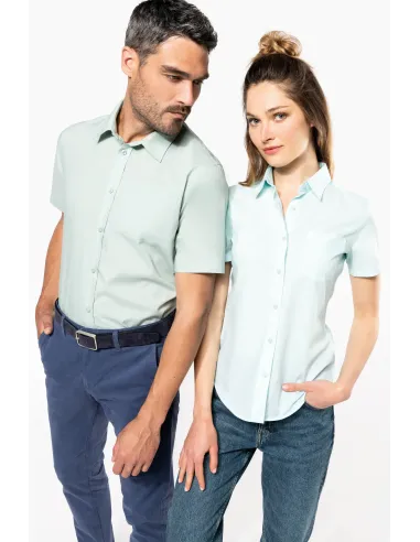 Camisa homem manga curta -  100-110gr/m2