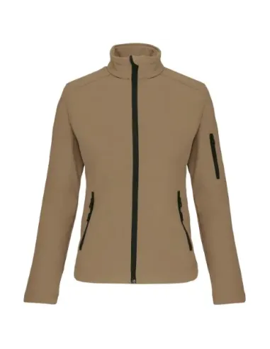 Casaco softshell de senhora 3 camadas - 300gr/m2
