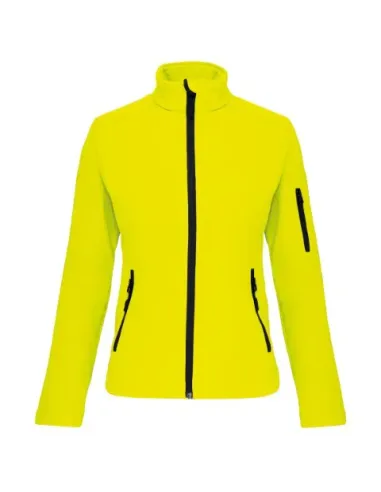 Casaco softshell de senhora 3 camadas - 300gr/m2
