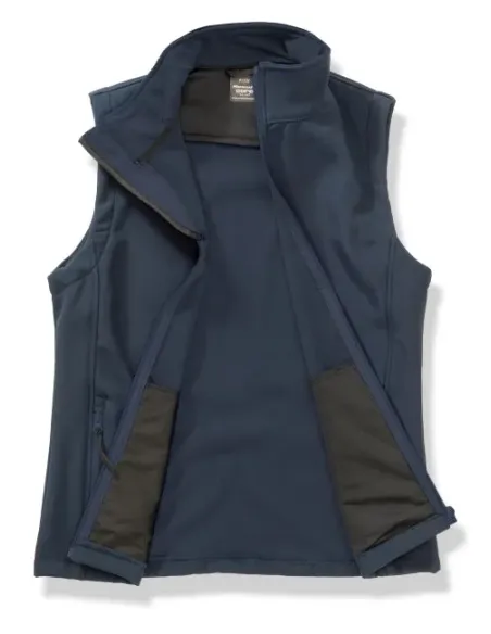 Colete softshell de senhora 2 camadas - 280gr/m2