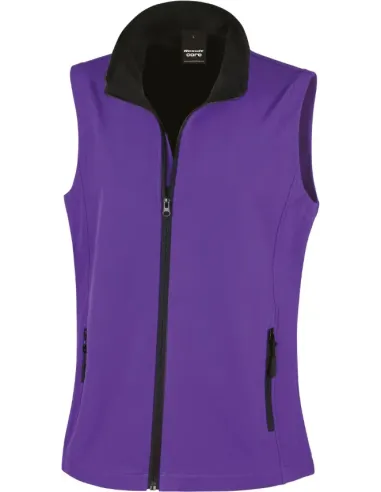 Colete softshell de senhora 2 camadas - 280gr/m2