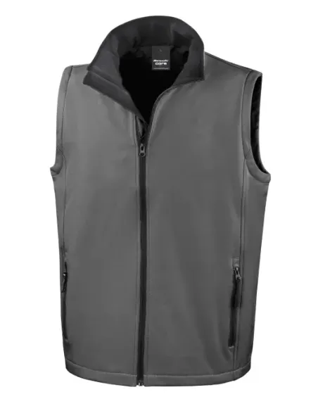 Colete softshell de homem 2 camadas - 280gr/m2