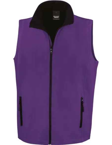 Colete softshell de homem 2 camadas - 280gr/m2