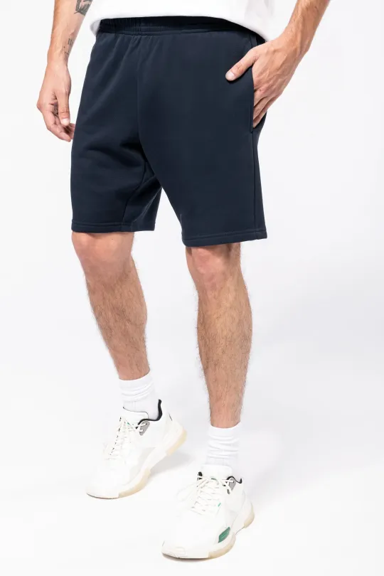 Bermuda cardada -ECO- RESPONSÁVEL de homem - 280gr/m2